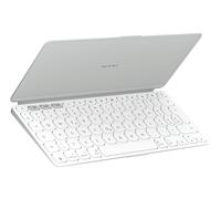 LOGITECH KTG2 WS - Tastiera, Bluetooth, bianco, QWERTZ