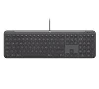 Logitech Tastiera Signature Slim Wired K620 for Business in Graphite, Tedesco (QWERTZ)