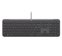 Logitech Tastiera Signature Slim Wired K620 for Business in Graphite, Francese (AZERTY)