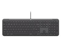 Logitech Tastiera Signature Slim Wired K620 for Business in Graphite, UK English (Qwerty)