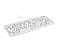 Logitech - Tastiera USB K120 Colore Bianco (Layout Tedesco)