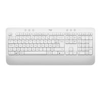 Logitech Tastiera wireless Signature K650 con supporto per i polsi in Off-White, Francese (AZERTY)