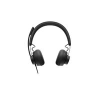 Cuffie USB cablate Logitech Zone con microfono e cavo con audio premium