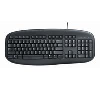 Logitech Value Keyboard, BE tastiera PS/2 Nera - Nouvo