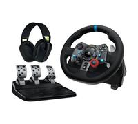 Logitech G G29 Driving Force, kit volante pedaliera e cuffie, PlayStation®5, PlayStation®4 e PC Logitech G