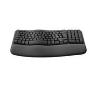 Logitech Wave Keys tastiera Ufficio RF senza fili + Bluetooth AZERTY Belga Grafite
