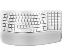 Logitech Wave Keys for Mac tastiera Bluetooth QWERTY Inglese UK Bianco NEW