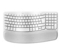 Logitech Wave Keys for Mac tastiera Casa/ufficio Bluetooth QWERTZ Tedesco Bianco
