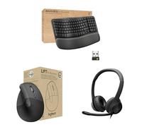 Logitech Wave keys + Lift + H390