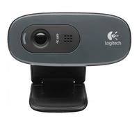 Logitech HD C270 webcam 3 MP 1280 x 720 Pixel USB 2.0 Nero, Grigio