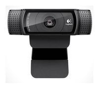 Logitech C920 HD Pro Webcam Videochiamata Full HD 1080p/30fps Audio Stereo ?Chiaro ?Correzione Luce HD Funziona con Skype Zoom FaceTime Hangouts ??PC/Mac/Laptop/Tablet/Chromebook - Nero