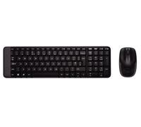 TASTIERA E MOUSE WIRELESS LOGITECH MK220 920-003721 TASTIERA COMPATTA - MOUSE COMODO - WIFI 2,4GHZ - DURATA PROLUNGATA BATTERIE