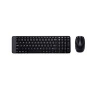 Logitech Wireless Combo MK220 tastiera Mouse inclusi Ufficio USB Francese Nero - Nouvo