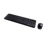 Logitech Wireless Combo MK220 tastiera Mouse incluso USB Belga Nero Logitech