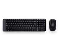 Logitech Wireless Combo MK220 tastiera Mouse incluso USB Portoghese Nero