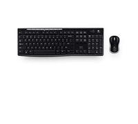 Logitech MK270 tastiera USB QWERTZ Ceco Nero