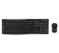 Logitech Wireless Combo MK270 tastiera Mouse incluso Casa USB QWERTZ Tedesco Nero