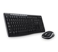 Logitech Wireless Combo MK270 tastiera Mouse incluso RF Wireless Ebraico Nero NEW
