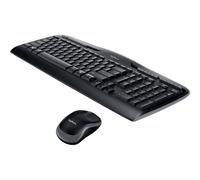 Logitech MK330 tastiera RF Wireless QWERTY US International Nero