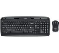 Logitech Wireless Combo MK330 tastiera Mouse inclusa Casa USB QWERTY Inglese britannico Nero - Nouvo