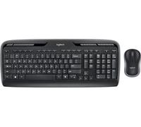 Logitech Wireless Combo MK330 tastiera Mouse incluso Casa USB QWERTY Inglese UK Nero (Logitech Wireless Combo MK330 920-003986)
