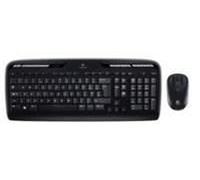 Logitech MK330 tastiera RF Wireless QWERTY US International Nero