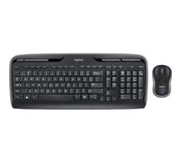 Logitech Mk330 Wireless Mouse And Keyboard Argento UK QWERTY