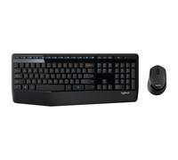 Logitech Wireless Combo MK345 tastiera Mouse incluso Ufficio RF Wireless Ebraico Nero - Nouvo