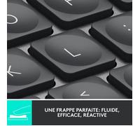 Logitech MX Keys Mini Tastiera Bluetooth wireless Layout grafite FR