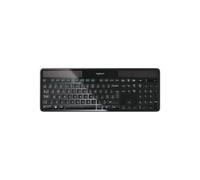 LOGITECH K750 - Wireless keyboard - USB - black - solar