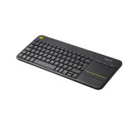 Logitech Wireless Touch Keyboard K400 Plus Tastiera HTPC per PC collegati a televisori - Nouvo