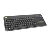 Logitech K400 Plus tastiera RF Wireless QWERTZ Tedesco Nero ( 920-007127 )