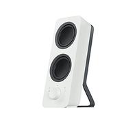 Logitech Z207 Altoparlanti per PC Wireless Bluetooth, Audio Stereo, 10 Watt, Ingresso Audio 3.5 mm, Jack per Cuffie, Multidispositivo, Easy Switch, Presa EU/IT, PC/TV/Smartphone/Tablet, Bianco