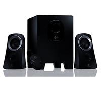 Logitech Z313 2.1 Sistema di Altoparlanti Multimediali con Subwoofer, Audio Full Range, 50 Watt, Bassi Potenti, Ingressi Audio 3.5 mm, Presa UK, PC/PS4/Xbox/TV/Smartphone/Tablet