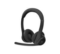 Logitech Zone 305 per aziende, cuffia con microfono wireless Bluetooth, Bluetooth nativo, per Microsoft Teams, compatibile con Windows, Mac, Chrome, Linux, iOS, iPadOS, Android - Nero