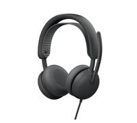Logitech Zone Wired 2: auriculares con cancelación de ruido y tecnología híbrida adaptativa ANC, USB-C con adaptador USB-A, Graf - Nouvo