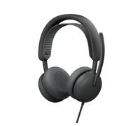 Logitech Zone Wired 2: cuffia con microfono con cancellazione del rumore e ANC ibrida adattiva in Grafite