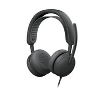 Logitech Zone Wired 2 for Business: Cuffia con microfono USB con ANC in Grafite