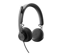 Cuffie USB cablate Logitech Zone con microfono e cavo con audio premium