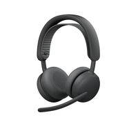 Logitech Zone Wireless 2 ES - Cuffia con microfono wireless con cancellazione del rumore e ANC ibrida adattiva, Bluetooth, Graphite