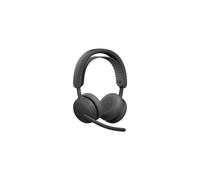 Logitech Zone Wireless 2 ES Cuffie wireless doppie per uso aziendale con ANC ibrido adattivo | certificate per Microsoft Teams | Grafite