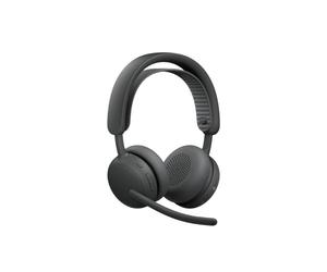 Logitech Zone Wireless 2 ES Teams + dongle Cuffie business cordless con ANC ibrido adattivo e microfoni ottimizzati per l'intelligenza artificiale per