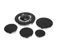 LOGMGEBR Set di Tappi for bruciatori for stufe a Gas, Tappi for bruciatori | 5 PS for coperture superiori Sostituzione for SABAF Stov