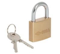 Cisa Lucchetto Logo 21010 Ottone 25 mm