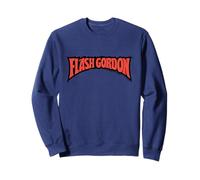 Logo a Fumetti con Testo Rosso Classico Flash Gordon Felpa