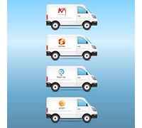 Logo adesivo Personalizzato | Lettere Adesive per Auto Commerciali, pubblicità, Professionisti, Adesivi Muro | Adesivo Personalizzato | Immagine personalizzata