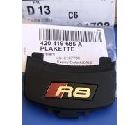 Logo Anello Di Volante AUDI R8 v8 Gt v10 2006 - 2015 Originale 420419685UN