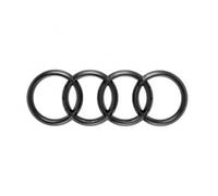LOGO ANTERIORE ANELLI AUDI BLACK Q3 MONOGRAMMA ACCESSORIO ORIGINALE 83A071801
