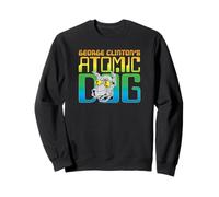 Logo arcobaleno digitale George Clinton Atomic Dog Felpa