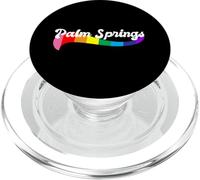 Logo arcobaleno Palm Springs CA Diritti LGBTQ+orgoglio gay PopSockets PopGrip per MagSafe